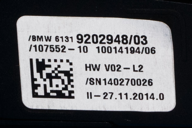 Bryter diverse til BMW 5-Serie 2010-2017 (F10/F11) (F10/F11) (BMW|9 202 948|)