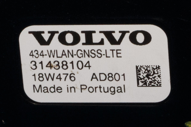 Antenne navigasjon til Volvo V90 / V90 CC / S90 2016-->> (VOLVO|31438104|)
