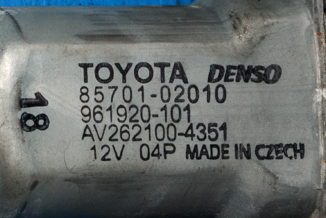 Ruteheis høyre foran til Toyota Avensis 2009-2015 (Type III, Fase 1)  (DENSO|961920-101|85701-02010|)