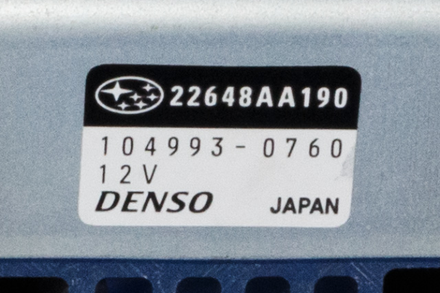 Styreenhet drivstoffpumpe til Subaru XV 2012-2017 (Type I)  (DENSO|104993-0760|22648-AA190|)