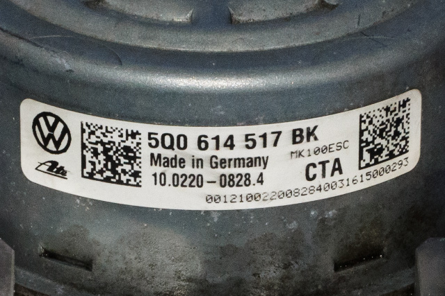 ABS sentral til Škoda Octavia 2013-2016 (Type III, Fase 1)  (VAG|5Q0 614 517 BK|)