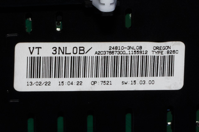 Instrumentpanel til Nissan Leaf 2011-2017 (Type I) (NISSAN|24810-3NL0B|)