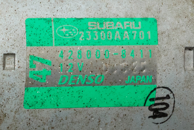Starter til Subaru XV 2012-2017 (Type I) (DENSO|428000-8411|23300-AA701|)