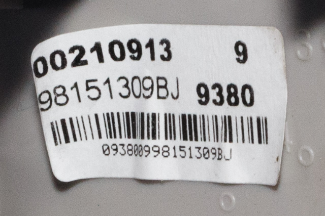Taklyspanel til Toyota Proace 2016-->> (Type II)  (PSA|98 151309 BJ|)