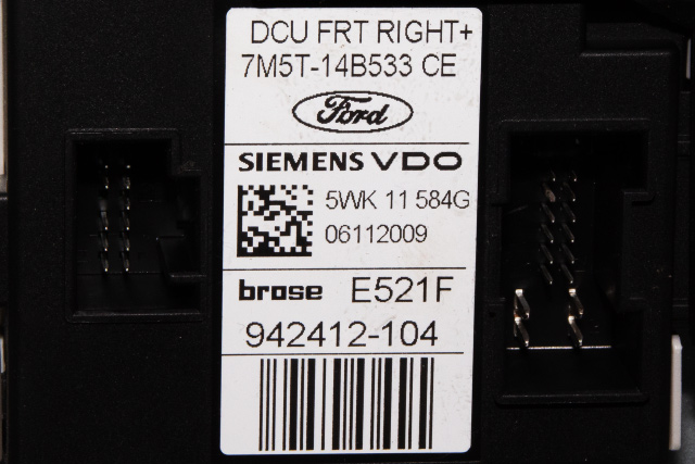 Ruteheis høyre foran til Ford Kuga 2008-2012 (Type I)  (FORD|7M5T-14B533-CE|)