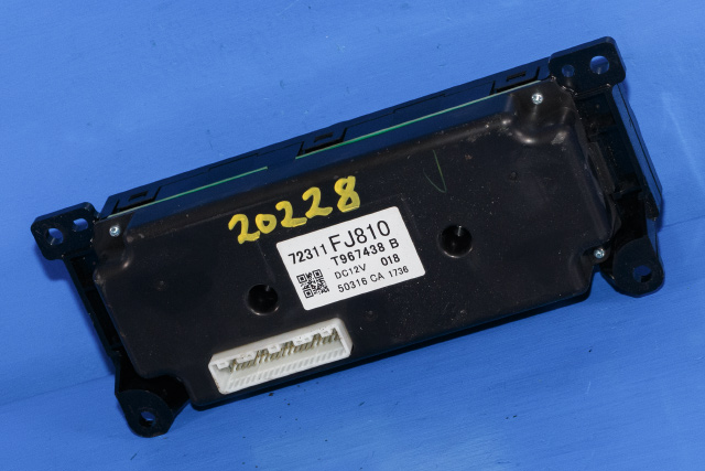 Varmeapparat betjening til Subaru XV 2012-2017 (Type I)  (SUBARU|72311-FJ810|)