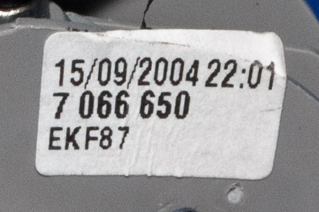 Solskjerm høyre til BMW 5-Serie 2003-2010 (E60/E61) (E60/E61) (BMW|7 066 650|)