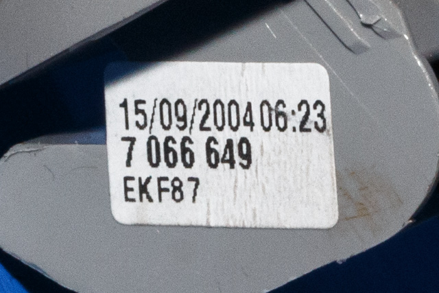 Solskjerm venstre til BMW 5-Serie 2003-2010 (E60/E61) (E60/E61) (BMW|7 066 649|)