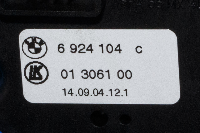 Bryter cruise control til BMW 5-Serie 2003-2010 (E60/E61) (E60/E61) (LUK|01 3061 00|6 924 104|)