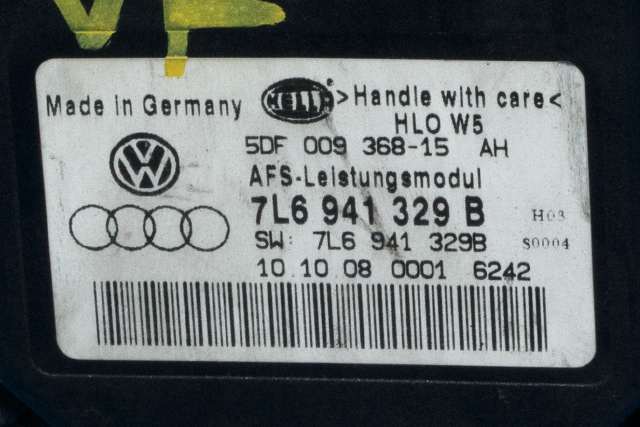 Styreenhet diverse til Škoda Octavia 2009-2013 (Type II, Fase 2)  (HELLA|5DF 009 368-15|7L6 941 329 B|)