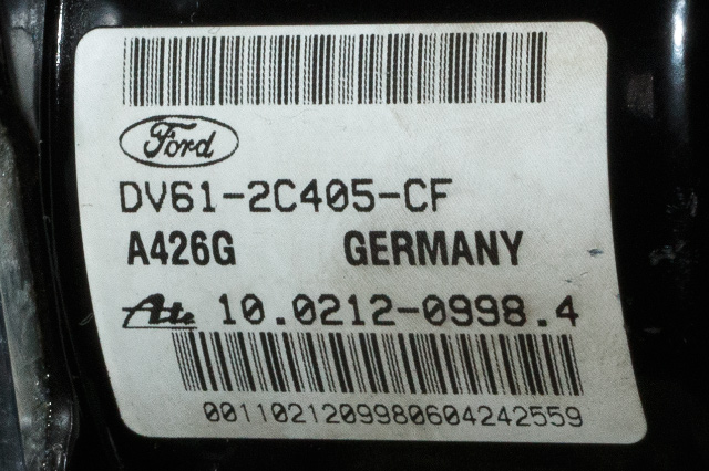 ABS sentral til Ford Transit Connect 2013-2018 Type II, Fase 1 (FORD|DV61-2C405-CF|)