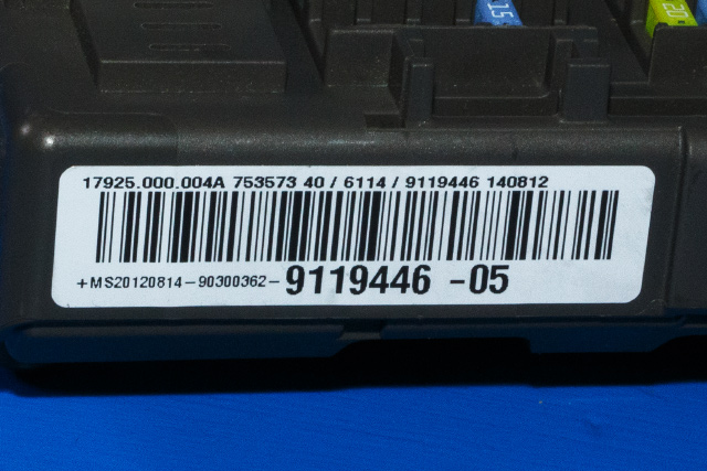 Sikringsboks til BMW X1 2009-2015 (E84) (E84) (BMW|9 119 446|)