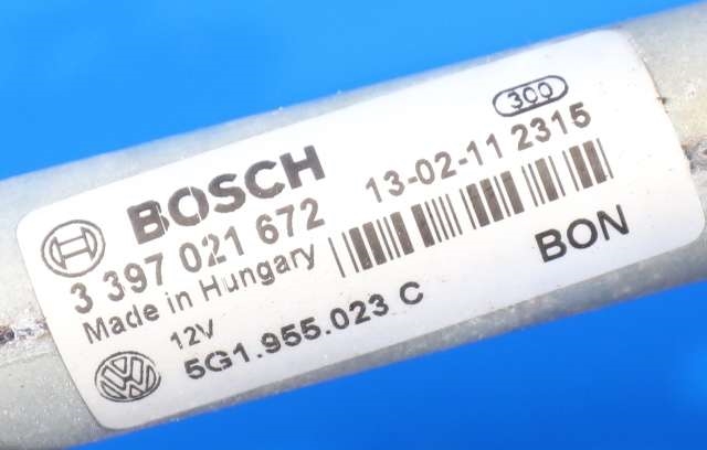 Viskermotor frontrute komplett m/overføring til VW Golf VII 2012-2017 (Fase 1)  (VAG|5G1 955 023 C|)