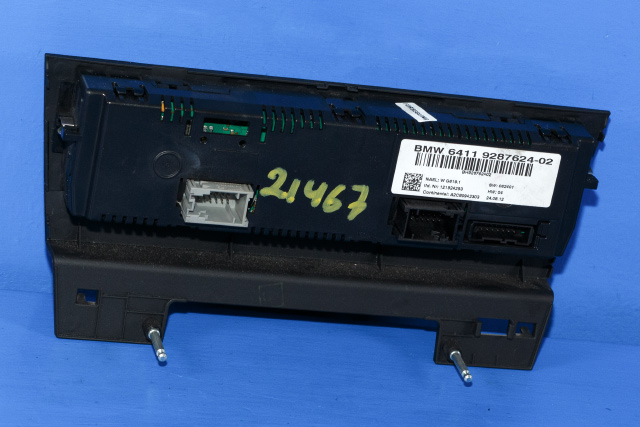 Varmeapparat betjening til BMW X1 2009-2015 (E84) (E84) (BMW|64-11-9 287 624|)