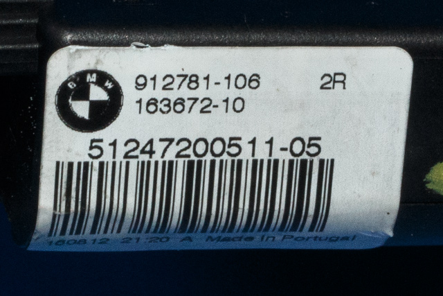 Baklukelås til BMW X1 2009-2015 (E84) (E84) (BMW|51.24-7 200 511|)