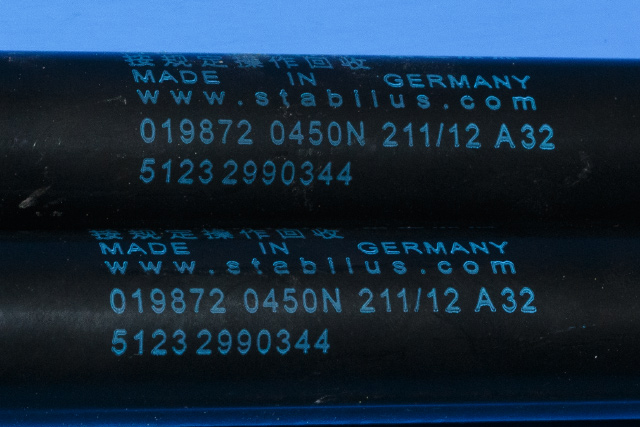 Panserdemper til BMW X1 2009-2015 (E84) (E84) (BMW|51.23-2 990 344|)