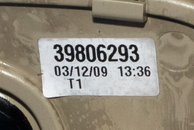 Taklyspanel til Volvo XC60 2008-2013 (Type I, Fase 1)  (VOLVO|39806293|)