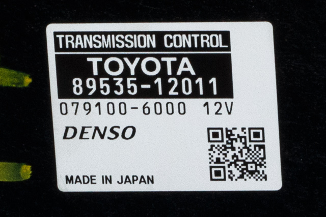Styreenhet girkasse, hybrid til Toyota Auris 2013-2015 (Type II, Fase 1) (TOYOTA|89535-12011|)