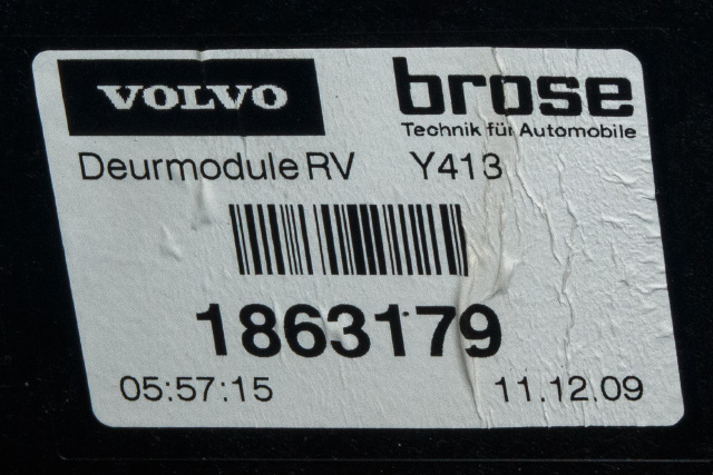 Ruteheis høyre foran til Volvo XC60 2008-2013 (Type I, Fase 1)  