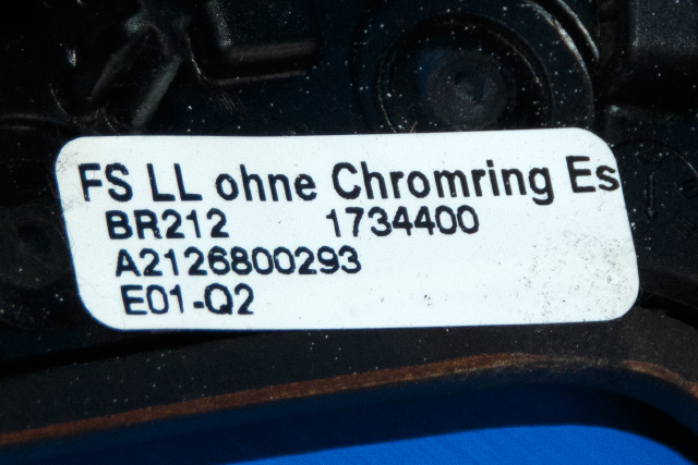 Dashbord friskluftdyse venstre til Mercedes E-Klasse 2009-2013 (Fase 1) (W212) (W212) (MERCEDES|A 212 680 02 93|)