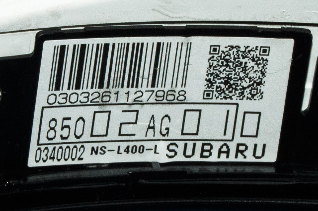 Instrumentpanel til Subaru Outback 2007-2009 (Type III, Fase 2) (SUBARU|85002-AG010|)