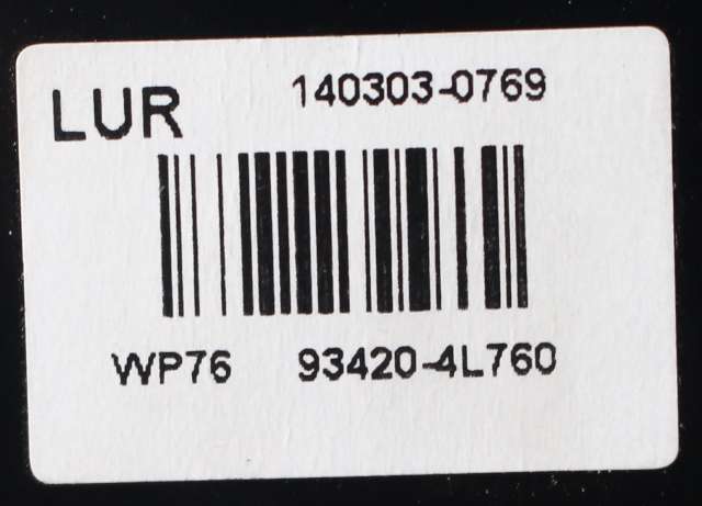Bryter visker til Kia Picanto 2011-2017 (Type II) (KIA|93420-4L760|)