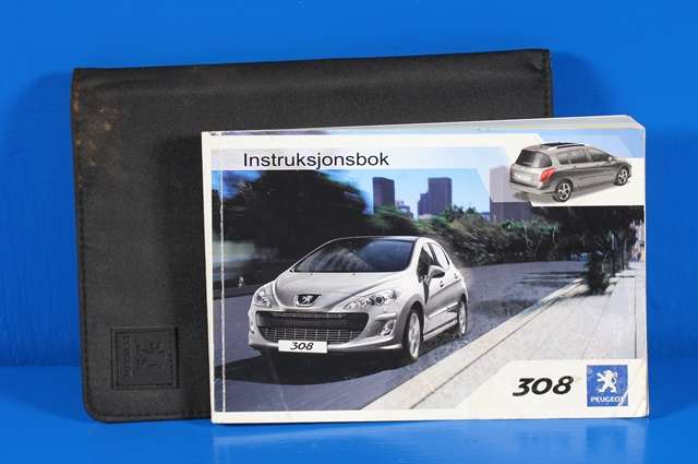 Instruksjonsbok til Peugeot 308 2007-2011 (Type I, Fase 1)