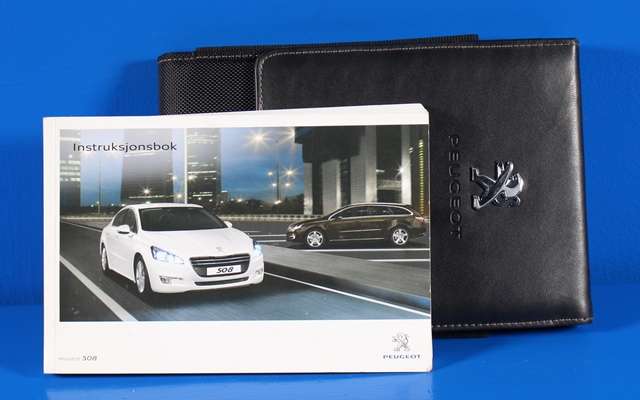Instruksjonsbok til Peugeot 508, 2011-2014 (Type I, Fase 1)