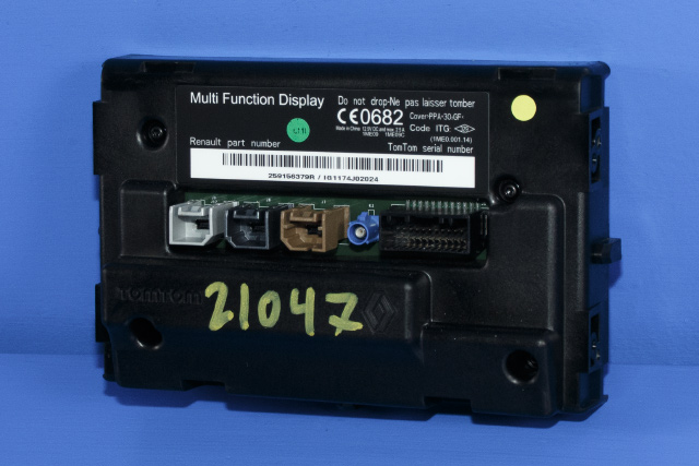 Bilstereo navigasjon skjerm til Renault Zoe 2013-2019 (Fase 1) (RENAULT|2591 56379R|)