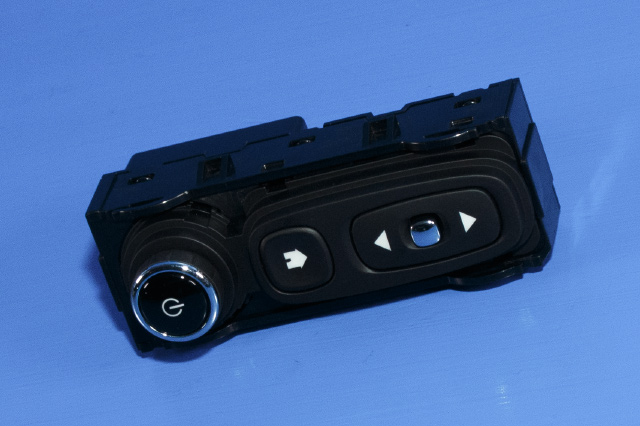 Bilstereo betjeningspanel til Renault Zoe, 2013-2019 (Fase 1) (RENAULT|253B 08825R)