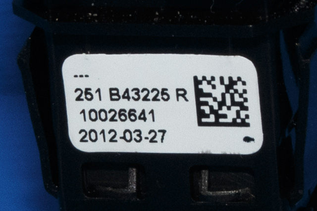 Bryter diverse til Renault Zoe 2013-2019 (Fase 1)
