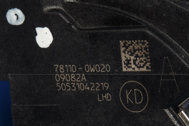Pedal gass til Toyota iQ 2009-2014 (TOYOTA|78110-0W020|)