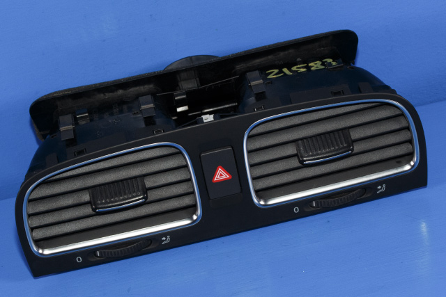 Dashbord friskluftdyse midtkonsoll til VW Golf VI, 2008-2012  