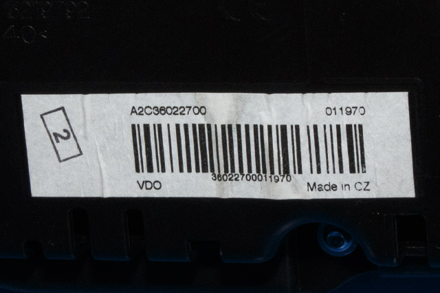 Instrumentpanel til VW Passat 2011-2015 (B7) (B7) (VAG|3AA 920 870 M|)