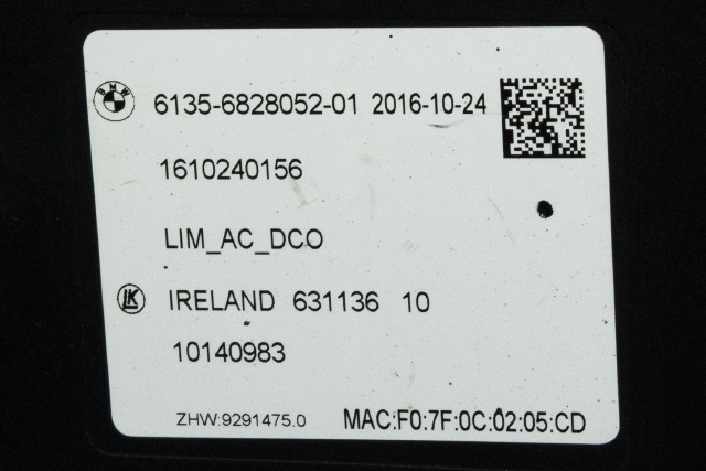 Styreenhet diverse til BMW i3 2013-2022  (LUK|63 1136 10|61.35-6 828 052|)