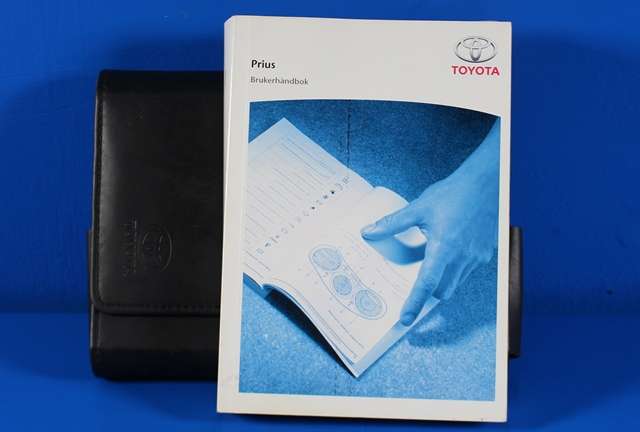 Instruksjonsbok til Toyota Prius 2009-2016 (Type III) (COMBI) (COMBI)