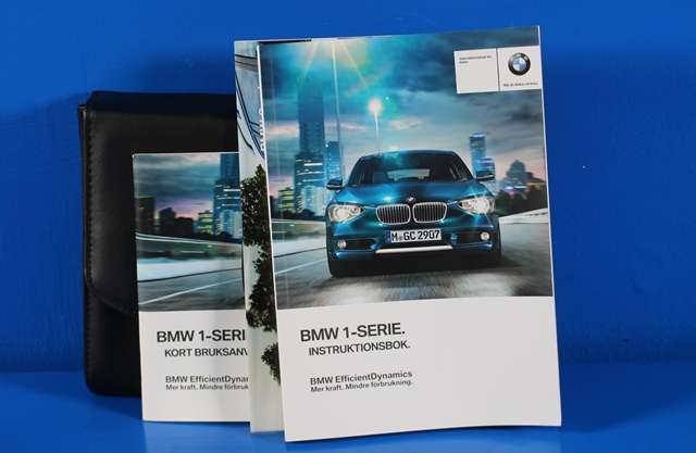 Instruksjonsbok til BMW 1-Serie, 2011-2015 (Fase 1) (F20/F21) (F20/F21) 