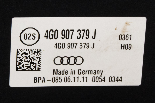 ABS sentral til Audi A6 2011-2014 (Type IV, Fase 1) (C7) (C7) (VAG|4G0 614 517 S|)
