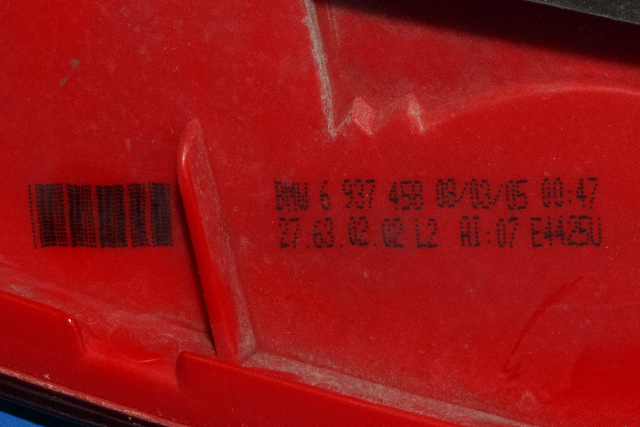 Baklykt høyre ytre til BMW 3-Serie 2005-2011 (E90/E91/E92/E93) (E90/E91/E92/E93) (BMW|6 937 458|)