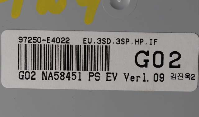 Varmeapparat betjening til Kia Soul 2014-2019 (Type II)  (KIA|97250-E4022|)