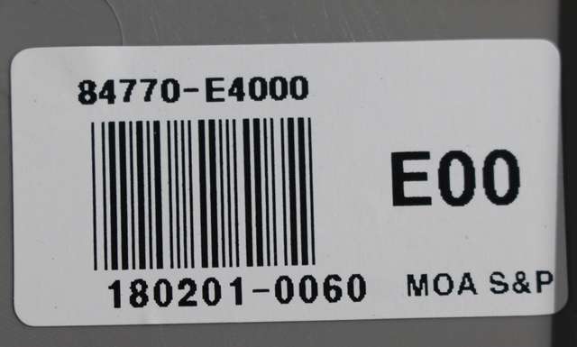 Dashbord diverse til Kia Soul 2014-2019 (Type II)  (KIA|84770-E4000|)