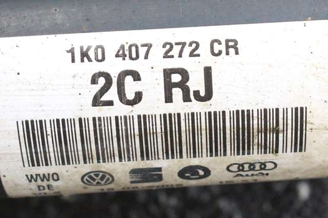 Drivaksel høyre foran, diesel/manuell til Audi A3 2009-2012 (Type II, Fase 2)  (VAG|1K0 407 272 CR|)
