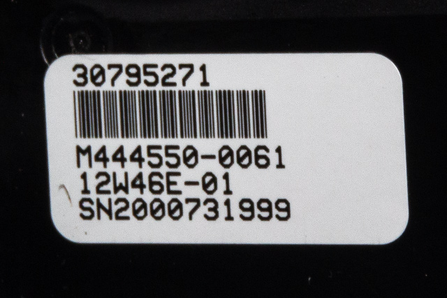 Bilstereo navigasjon betjeningspanel til Volvo V60 2010-2013 (Type I, Fase 1)  (VOLVO|30795271|)