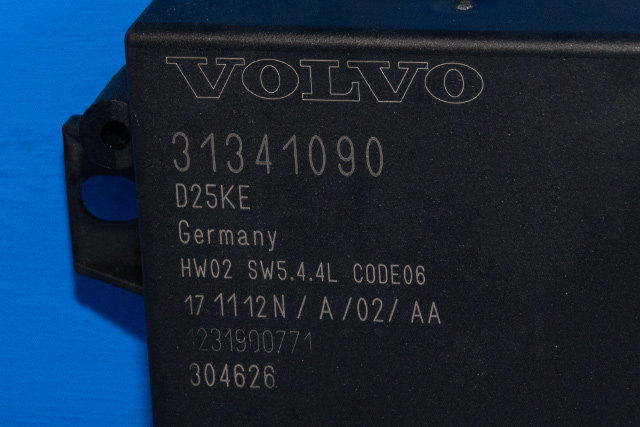 Styreenhet parkering til Volvo V60 2010-2013 (Type I, Fase 1)  (VOLVO|31341090|)