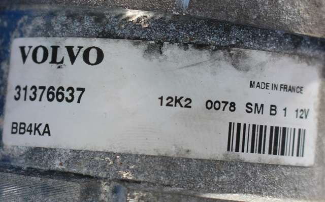 Starter diesel til Volvo V60 2010-2013 (Type I, Fase 1)  (VALEO|31376637|)