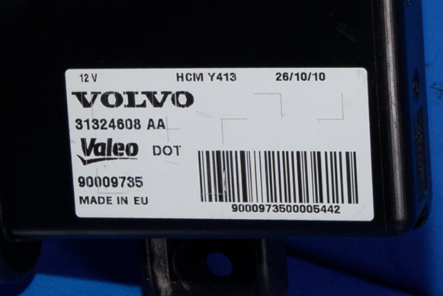 Styreenhet diverse til Volvo XC60 2008-2013 (Type I, Fase 1) (VOLVO|31324608 AA|)