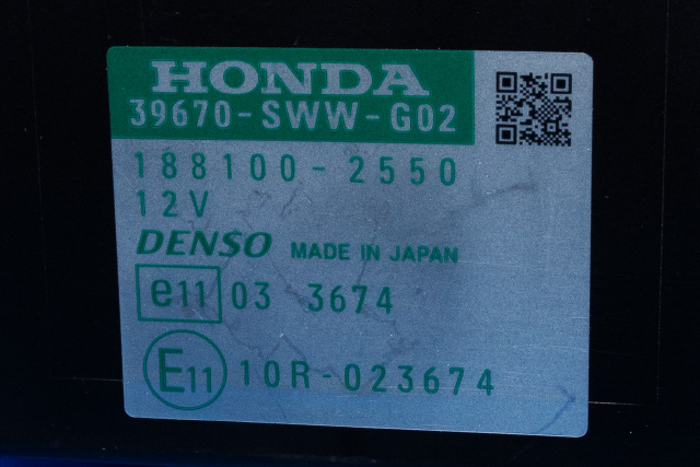 Styreenhet parkering til Honda CR-V 2007-2012 (Type III) (DENSO|188100-2550|39670-SWW-G02|)