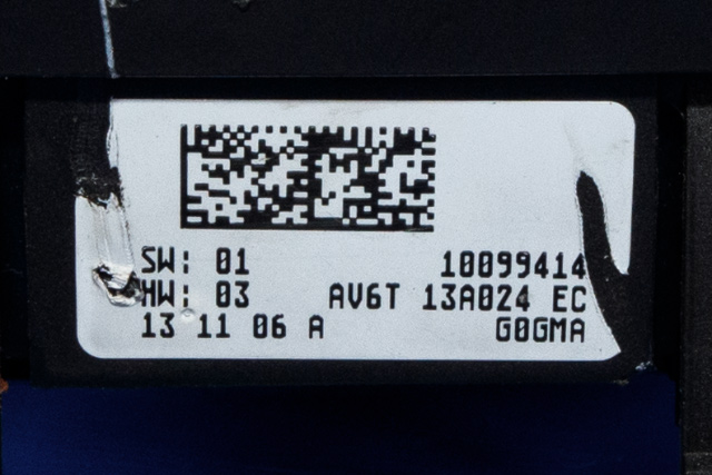 Bryter lys til Ford Kuga 2013-2019  (FORD|AV6T-13A024-EC|)
