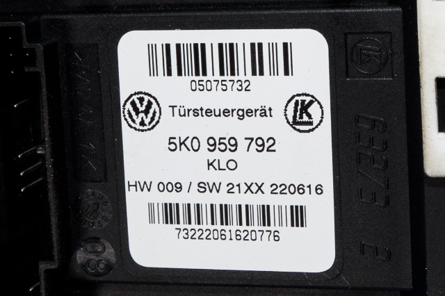 Ruteheis høyre foran til VW Caddy 2015-2020 (Type III, Fase 3)  (VAG|2K5 959 702|5K0 959 792|)
