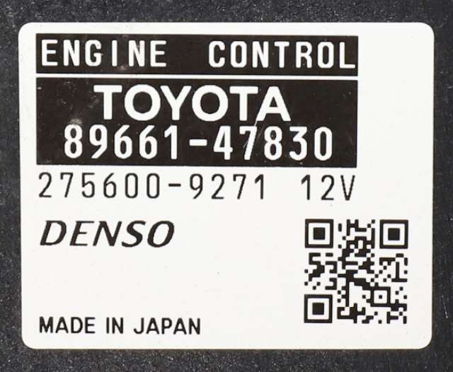 Styreenhet motor til Toyota Prius +7 2012-2020 (Type III) (stasjonsvogn) (stasjonsvogn) (DENSO|275600-9271|89661-47830|)